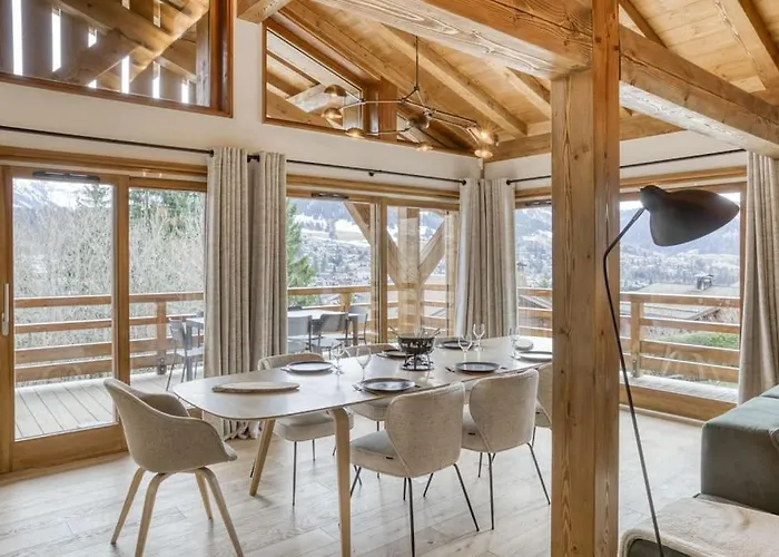 木屋 De Denis Luxe Alpin Et Emplacement Ideal A 梅杰夫